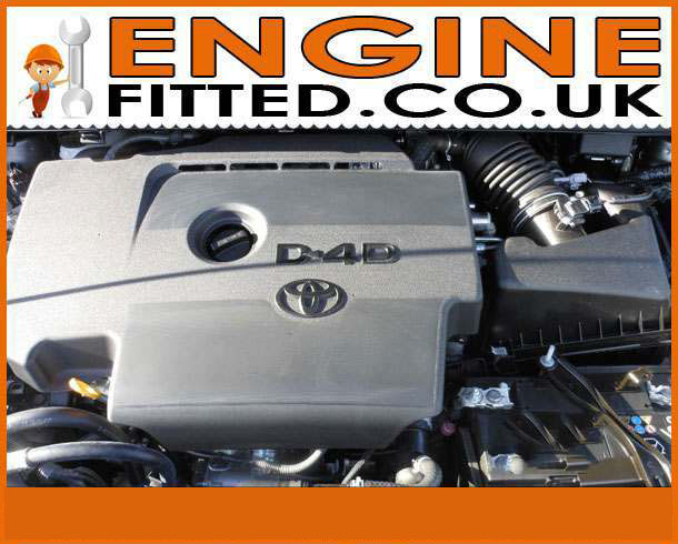 Engine For Toyota Avensis-Verso-Diesel